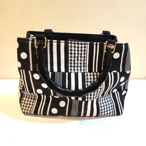 Vintage Tianni Black and White Small bag